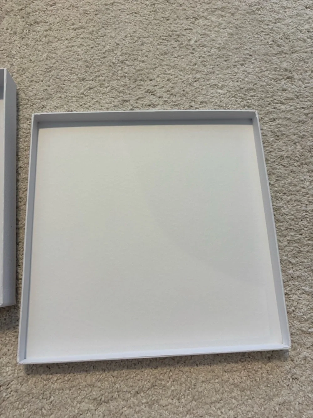Dior White gift Box with Gold Logo